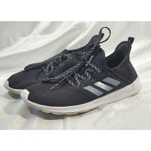 Adidas Cloudfoam Pure Women's Running Sneakers Shoes - Black/Gray/White - Sz 7.5